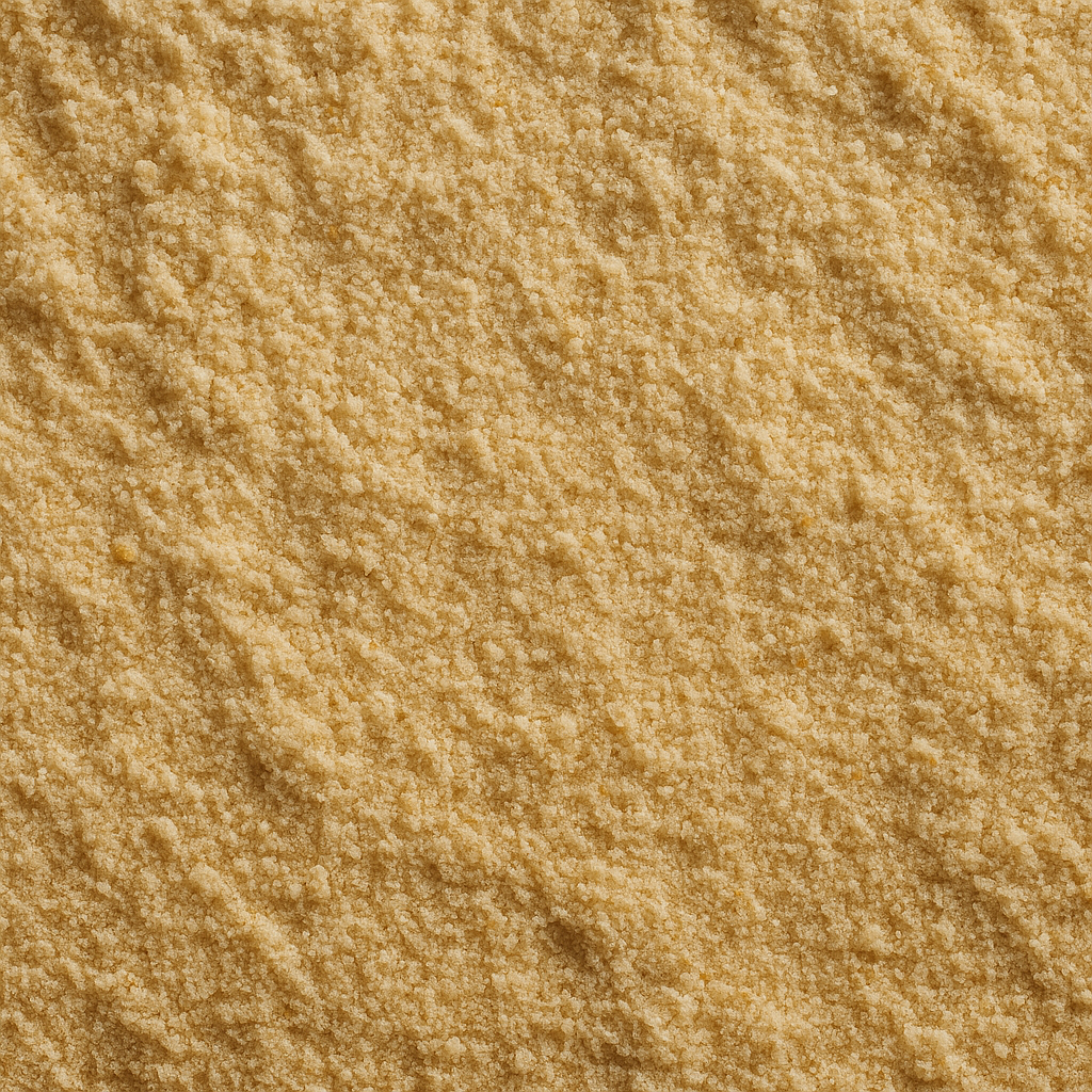 Close-up of sacred herb powder used in Thai amulet pressing